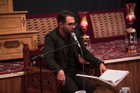 تصاویر/مراسم شب عاشورای انصار المهدی اصفهان