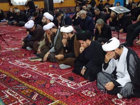 تصاویر/ اقامه نماز جمعه ظهر عاشورا در شهرستان چهاربرج