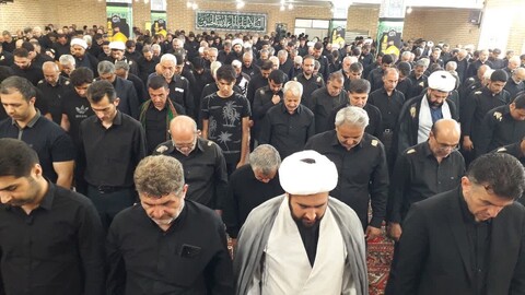 تصاویر/ اقامه نماز جمعه روز عاشورا در شهرستان نقده