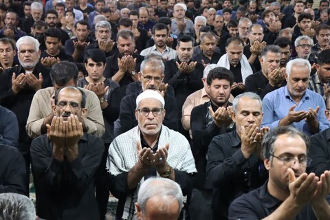 نماز جمعه عاشورایی در عالیشهر