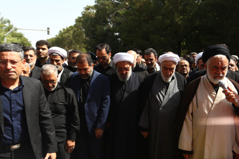 تشییع پیکر مرحوم حجت الاسلام والمسلمین رحیمیان  و شهید خطابخش در اصفهان