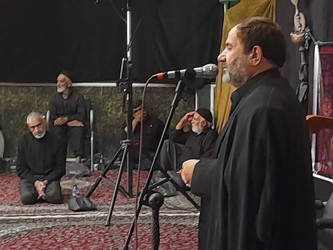تصاویر/ مراسم عزاداری عاشورای حسینی از طرف نمایند ه ولی فقیه در کاشان