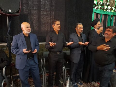 تصاویر/ مراسم عزاداری عاشورای حسینی از طرف نمایند ه ولی فقیه در کاشان