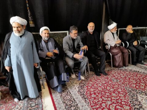 تصاویر/ مراسم عزاداری عاشورای حسینی از طرف نمایند ه ولی فقیه در کاشان