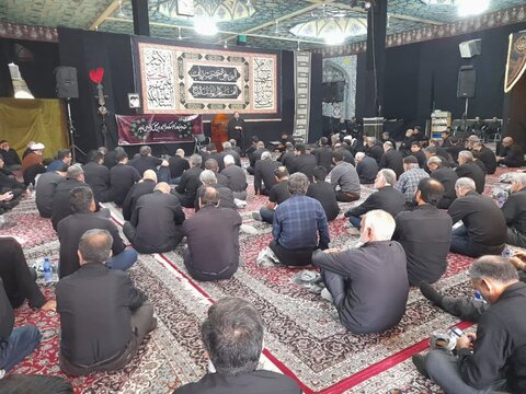 تصاویر/ مراسم عزاداری عاشورای حسینی از طرف نمایند ه ولی فقیه در کاشان