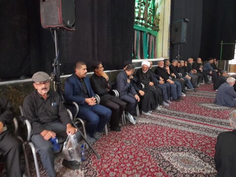 تصاویر/ مراسم عزاداری عاشورای حسینی از طرف نمایند ه ولی فقیه در کاشان