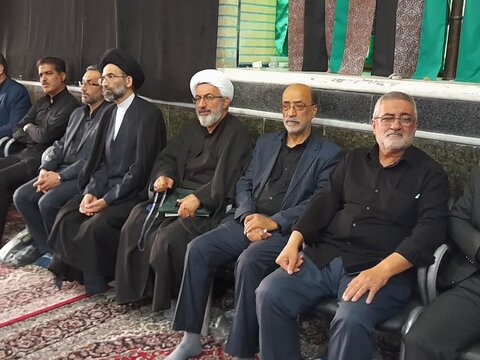 تصاویر/ مراسم عزاداری عاشورای حسینی از طرف نمایند ه ولی فقیه در کاشان