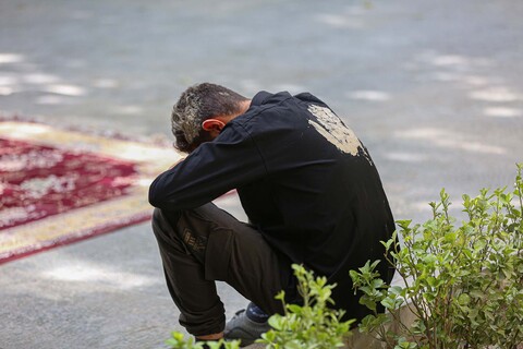 مراسم عزاداری ظهر عاشورا در گذر فرهنگی چهارباغ