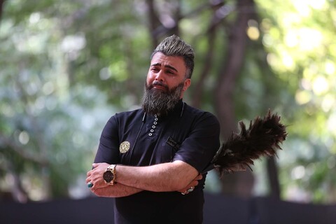 مراسم عزاداری ظهر عاشورا در گذر فرهنگی چهارباغ