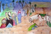 فیلم/ واقعه عاشورا در نقاشی کودکان روستایی