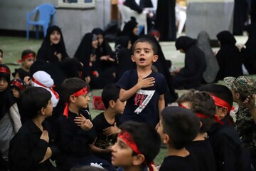 تصاویر / عزاداری سید و سالار شهیدان با حضور کودکان و نوجوانان