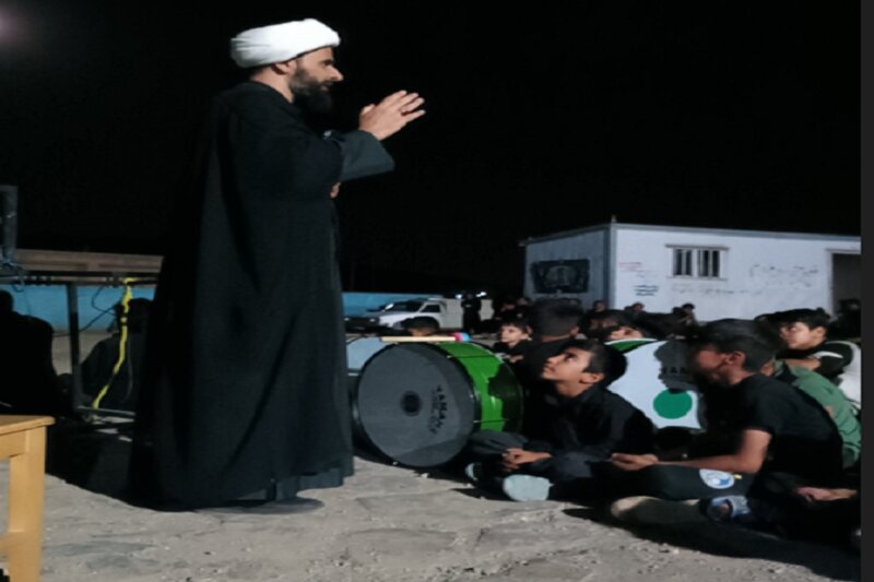 فعالیت گروه جهادی تبلیغی مرصاد در ایام محرم