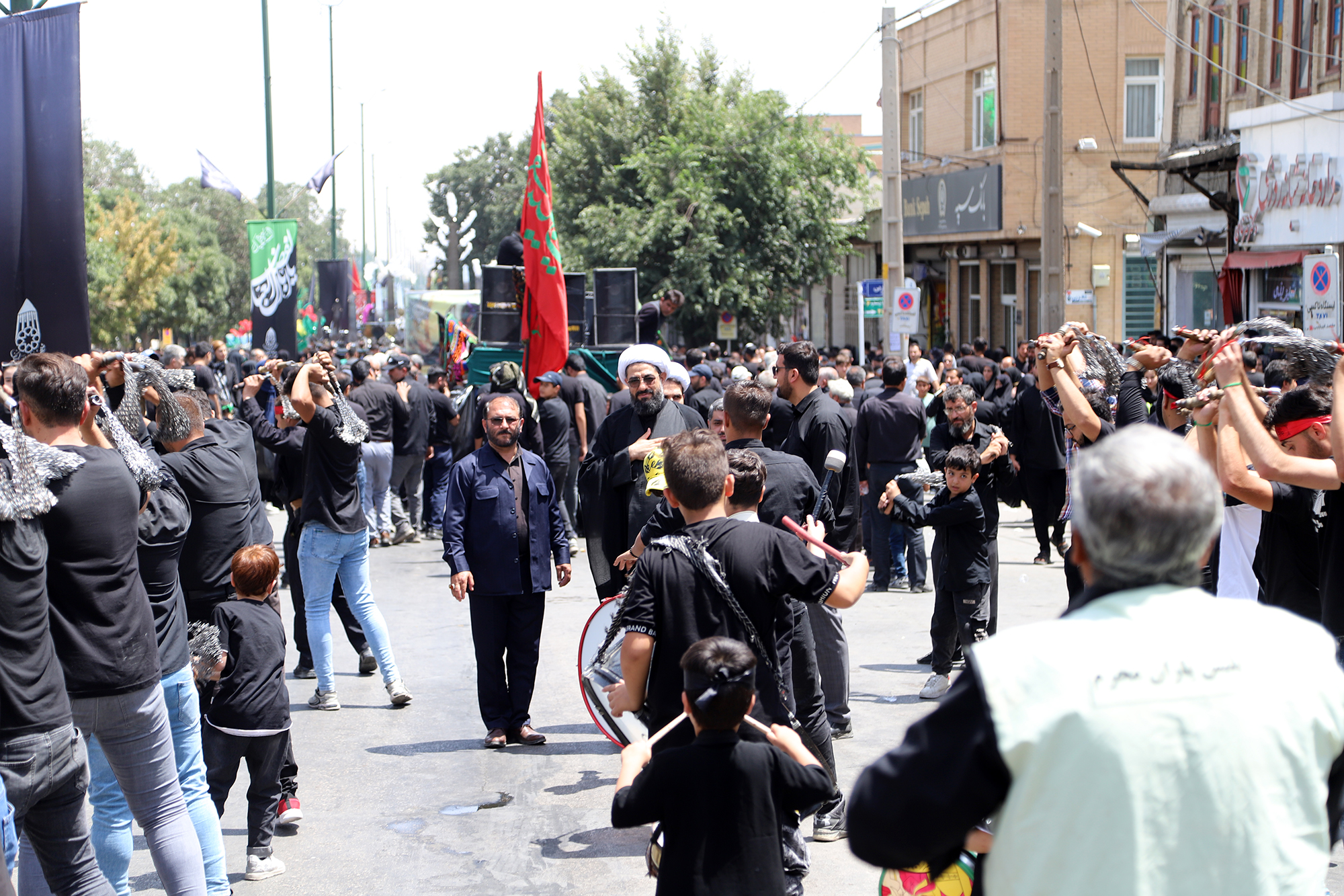 حرکت دسته‌جات عزاداری بوشهر در ۲۸ و ۳۰ صفر