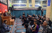 تصاویر| مراسم سوگواری شهادت امام سجاد(ع) در مسجد امام حسن مجتبی(ع) محله احمدآباد شیراز