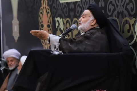 تصاویر/ مراسم عزاداری سیدالشهدا از سوی نماینده ولی فقیه در آذربایجان شرقی