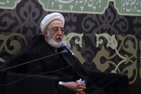 تصاویر/ مراسم عزاداری سیدالشهدا از سوی نماینده ولی فقیه در آذربایجان شرقی