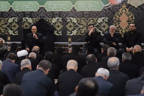 تصاویر/ مراسم عزاداری سیدالشهدا از سوی نماینده ولی فقیه در آذربایجان شرقی