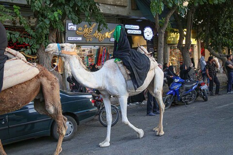 کاروان نمادین حرکت اسرا به سمت شام در اصفهان