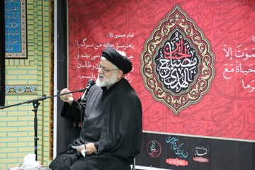 تصاویر/ مراسم عزاداری شهادت سید و سالار شهیدان در دانشگاه علوم پزشکی تبریز