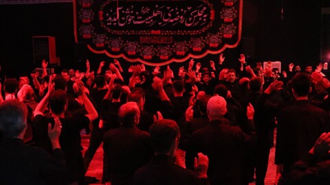 تصاویر/ مراسم عزاداری شام غریبان امام سجاد علیه السلام در مسجد جنرال ارومیه