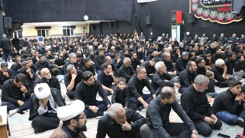 تصاویر/ مراسم عزاداری شام غریبان امام سجاد علیه السلام در مسجد جنرال ارومیه