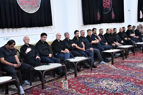 مراسم عزاداری دهه دوم محرم در مسجد قاری خوی