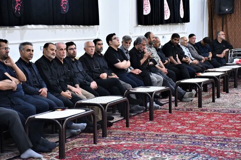 مراسم عزاداری دهه دوم محرم در مسجد قاری خوی