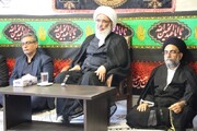 تصاویر/ حضور امام جمعه بوشهر در آیین عزاداری دهه دوم محرم
