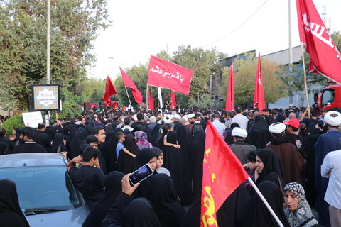 تصاویر| اجتماع خود جوش مردم شیراز در پی هتک حرمت به بانوی آمر به معروف در نارنجستان