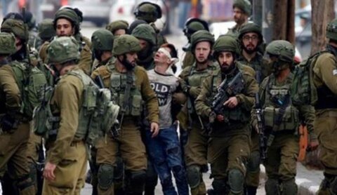 الإحتلال يعتقل 16 فلسطينيا في الضفة المحتلة