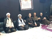 مجلس عزای امام حسین (ع) همراه با یادواره شهدای مرق و سادیان + عکس و فیلم