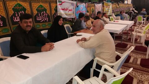 برپایی میز خدمت در مصلی های جمعه استان بوشهر