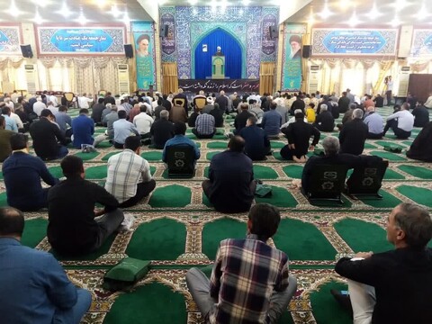 نماز جمعه بوشهر از قاب دوربین