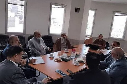 نشست اعضای کنگره علامه بهابادی با مدیران پژوهشکده اسلام تمدنی