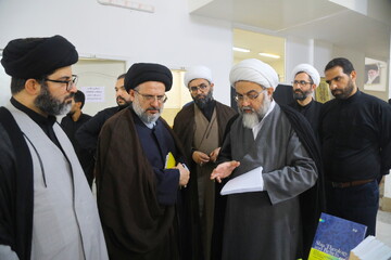تصاویر / بازدید مسئول مرکز ارتباطات و بین الملل حوزه‌های علمیه از بنیاد بین المللی امامت