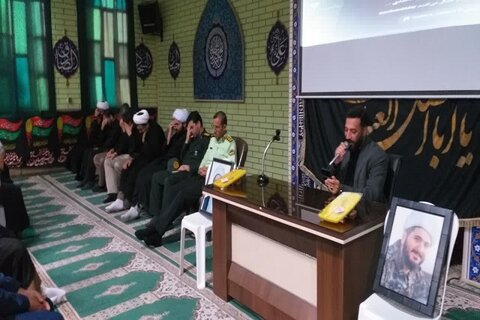 تصاویر/ مراسم یادبود حجت الاسلام امیرحسین محمدی در گیلانغرب