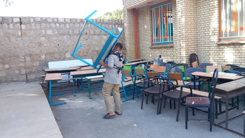 اردوی طلاب جهادی شهید میثمی در دهستان چین