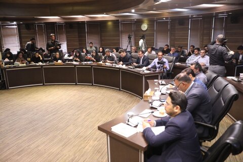 تصاویر/ نشست خبری سومین اجلاس منطقه‌ای وحدت اسلامی در استان آذربایجان غربی