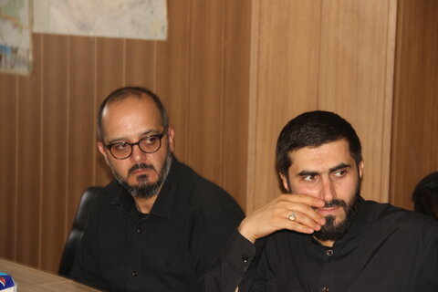 تصاویر / مدیر حوزه علمیه استان قزوین در جلسه ستاد اربعین حسینی استان قزوین