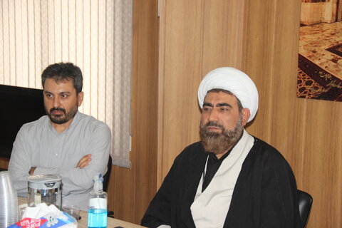 تصاویر / مدیر حوزه علمیه استان قزوین در جلسه ستاد اربعین حسینی استان قزوین