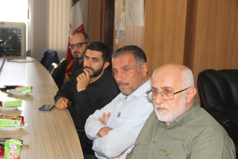 تصاویر / مدیر حوزه علمیه استان قزوین در جلسه ستاد اربعین حسینی استان قزوین