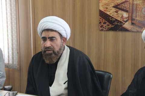 تصاویر / مدیر حوزه علمیه استان قزوین در جلسه ستاد اربعین حسینی استان قزوین