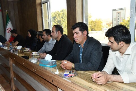 تصاویر/ نشست خبری  چهل و ششمین دوره استانی مسابقات سراسری قرآن کریم در شهرستان شوط