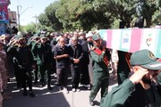 پیکر شهید مدافع امنیت در چالدران تشییع شد