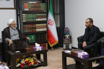 تصاویر/ دیدار معاون مدیرعامل بانک رفاه کشور با نماینده ولی فقیه در استان هرمزگان