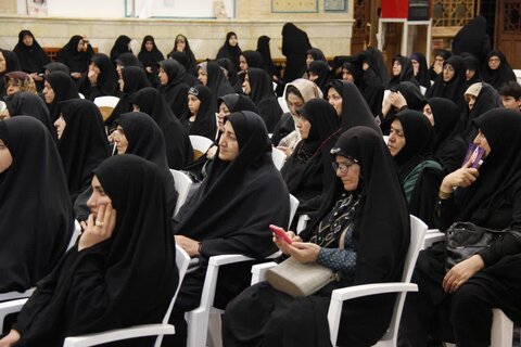 تصاویر /اجتماع خواهران مبلغه وفعال فرهنگی استان قزوین در اهانت مجدد کشور سوئد به ساحت قرآن مجید -عکس -حسین حاجی عزیز خانی
