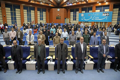 تصاویر / مراسم بزرگداشت مقام خبرنگار در همدان