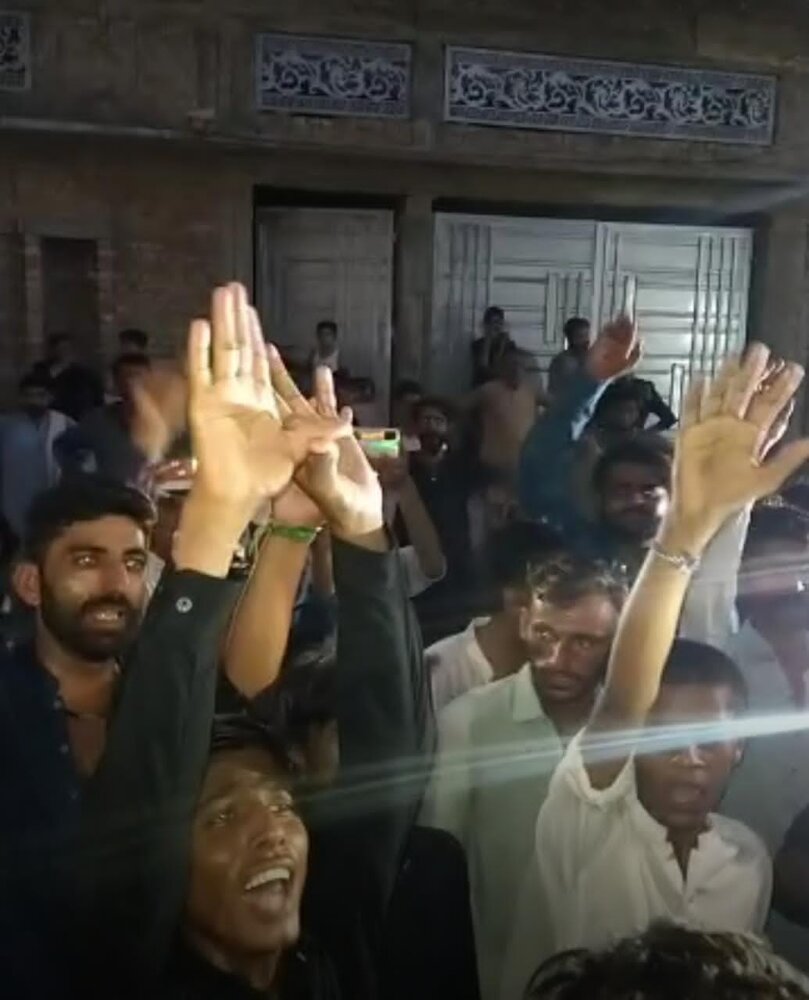 شکار پور پاکستان میں عزاداروں کو ہراساں کرنے کی کوشش ناکام