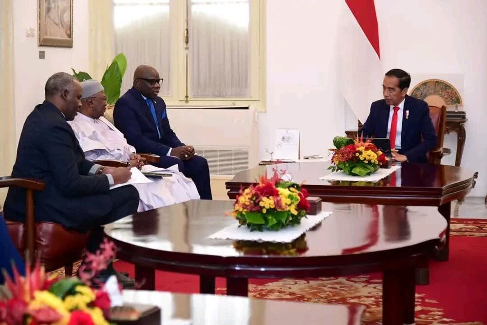 دیدار دبیرکل سازمان همکاریهای اسلامی با رییس جمهور اندونزی +تصاویر