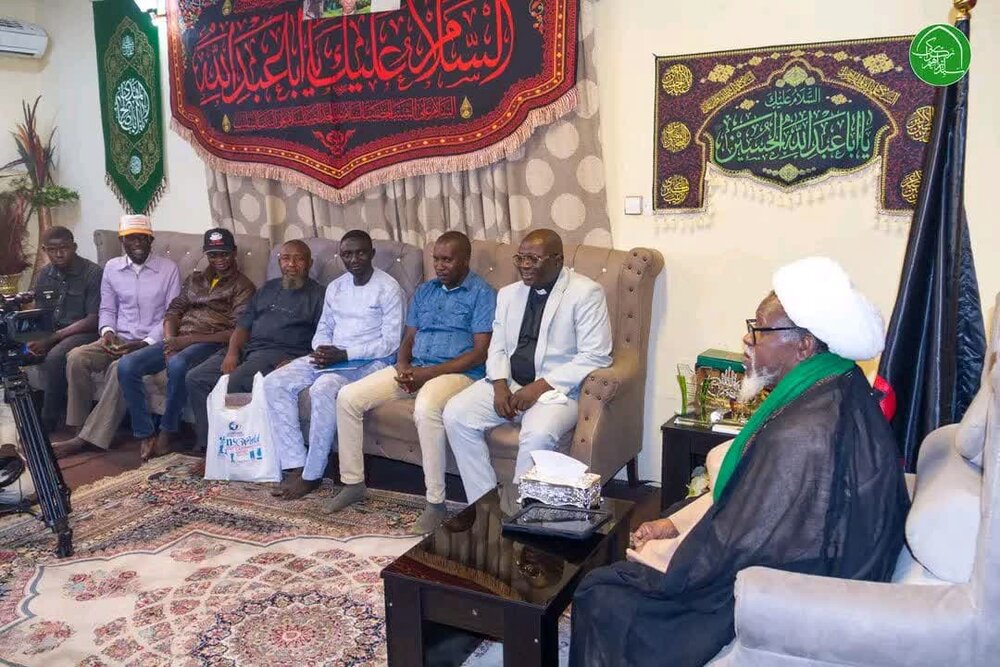 دیدار روحانیون مسیحی نیجریه با شیخ زکزاکی + تصاویر